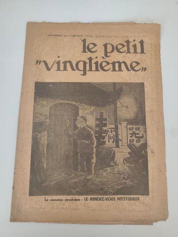 Le Petit Vingtième - 18 octobre 1934 - 1 Nummer - 1934, Nieuw