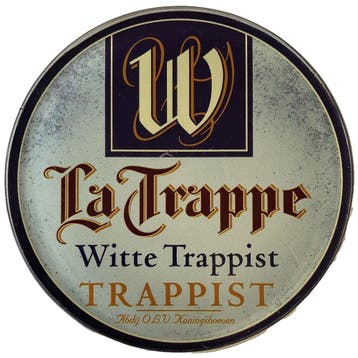 Occasion - Ronde taplens La Trappe Witte Trappist, Ophalen of Verzenden