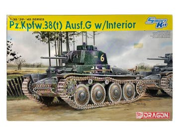 Pz.Kpfw. 38(t) Ausf. G w/Interior incl. PE set, Verzenden, Nieuw