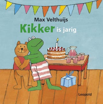 Kikker is jarig / Kikker kartonboekjes - Max Velthuijs, Verzenden, Zo goed als nieuw, Max Velthuijs