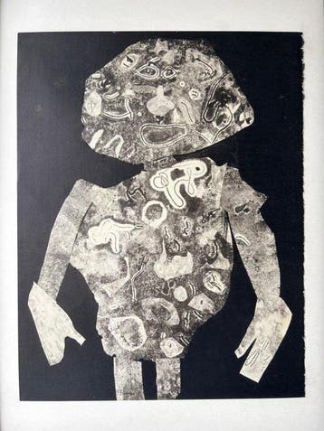 Jean Dubuffet (1901-1985) - Lithographie originale pour XXe