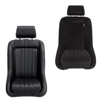 SK-Import Kuipstoel Classic Style Met Hoofdsteun Zwart, Auto-onderdelen, Interieur en Bekleding, Ophalen of Verzenden, Nieuw, Universele onderdelen