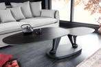 Design salontafel MOVEMENT zwart grijs rond draaibaar, Huis en Inrichting, Tafels | Salontafels, Ophalen of Verzenden, Nieuw