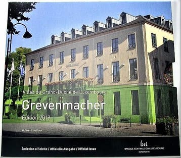 5,88 Euro,munten set 1 Cent-2 Euro 2019 Luxemburg Henri v..., Verzenden