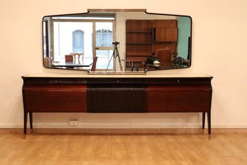 Borsani - Osvaldo Borsani - Credenza - Glas, Marmer,