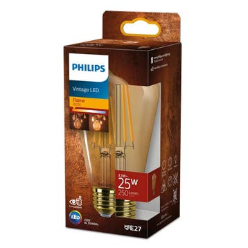 Philips LED Rustieklamp ST64 E27 3.1W 250lm 1800K Goud Ni..., Ophalen of Verzenden, Nieuw