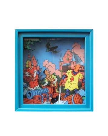 Suske en Wiske Shadowbox Schat van Beersel, Verzamelen, Ophalen of Verzenden, Nieuw