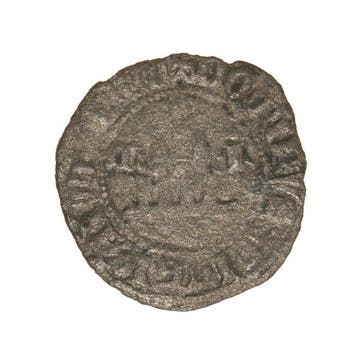 Portugal. D. Fernando I (1367-1383). Meio Tornês Atípico (36