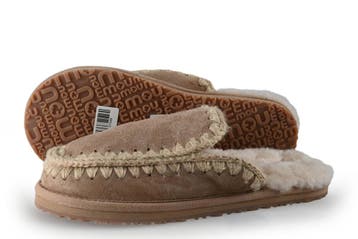 Mou Instappers in maat 42 Beige, Kleding | Dames, Mou, Verzenden, Zo goed als nieuw, Instappers