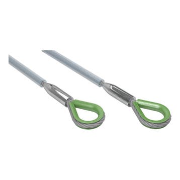 FORTEX PVC Steel 2 meter - Ø10mm 1T staalkabel 6x 36 + stk, Muziek en Instrumenten, Licht en Laser, Verzenden, Nieuw