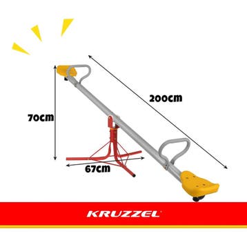 Kruzzel 2-in-1 Tuinschommel voor Buiten Praktisch Speelto..., Ophalen of Verzenden, Nieuw