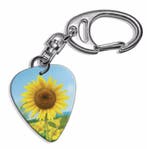 Plectrum ketting of sleutelhanger van een Zonnebloem, Ophalen of Verzenden, Nieuw