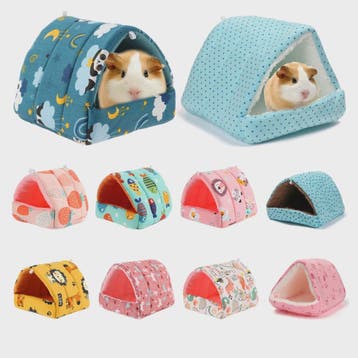 Zacht Hamsterhuisje met Schattige Dierenprints - Warm en Com, Verzenden, Nieuw
