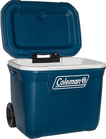 Coleman 50QT Xtreme Koelbox - 47 Liter - Wielen - Blauw, Caravans en Kamperen, Verzenden, Nieuw