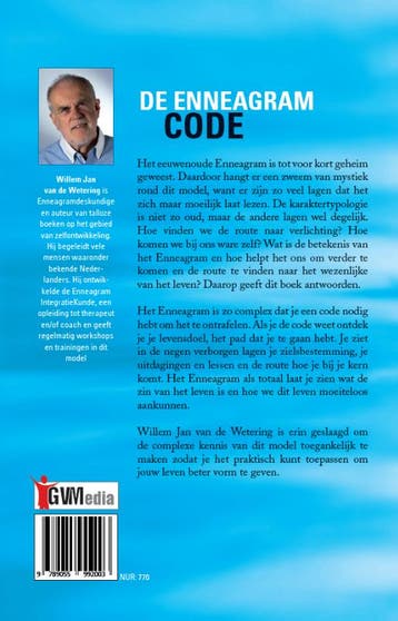 De enneagram code 9789055992003 W.J. van de Wetering, Verzenden, Zo goed als nieuw, W.J. van de Wetering