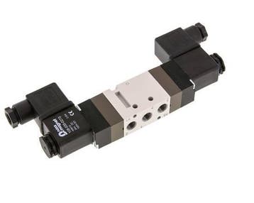 5/2 G1/8 Bi-Stabiel Magneetventiel 12V DC, Verzenden, Nieuw