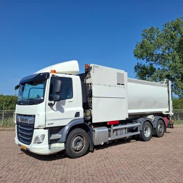 Vuilniswagen, DAF, CF 300 FAN opbouw VDL Translift, 2019