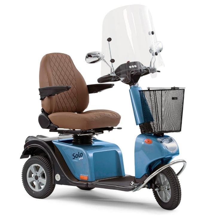 Scootmobiel Life & Mobility Solo 3 Diamond Blue  | Gebruikt, Diversen, Brommobielen en Scootmobielen, Gebruikt, Ophalen of Verzenden