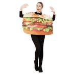Hamburger kostuum, Verzenden, Nieuw, Feestartikel