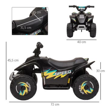 Kinder Quad Elektrisch 6V Kinderquad Met Vooruit-, Achteruit, Verzenden, Nieuw