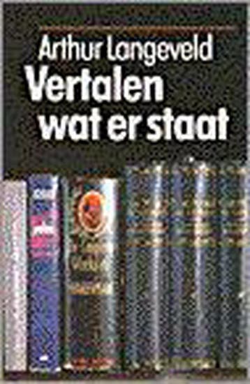 Vertalen wat er staat / Synthese - Arthur Langeveld, Verzenden, Gelezen, Arthur Langeveld
