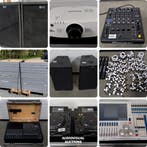 Licht, Geluid en Rigging veiling sluit op Ma 25/05 vanaf 19u, Gebruikt, P.A.