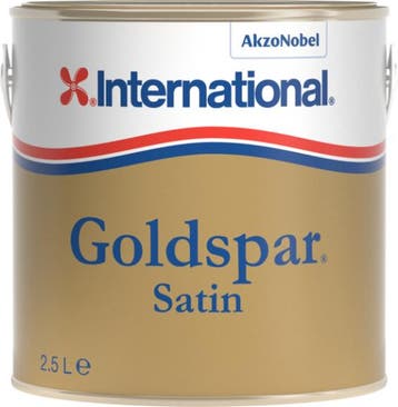 International Goldspar Satin Blank Zijdeglans 2.5L, Ophalen of Verzenden, Nieuw, Overige typen