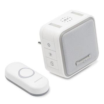 Plug-in deurbel | Honeywell (Draadloos, 150 meter, 84 dB), Verzenden, Nieuw