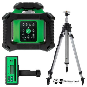 ADA ROTARY 500HVG | Robuuste Groene Bouwlaser SET! Compleet!, Doe-het-zelf en Verbouw, Meetapparatuur, Ophalen of Verzenden, Nieuw
