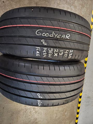 235/40/19 96W GOODYEAR ZOMERBANDEN 7MM PROFIEL, Gebruikt, 235 mm, Band(en), Personenwagen