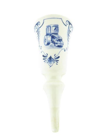 borrelglaasje op steekvoet Delfts Blauw, Verzenden, Gebruikt