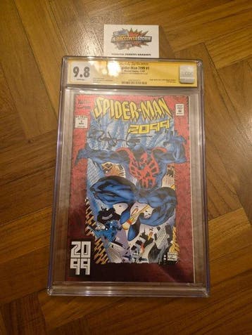 Spider-Man 2099 1 - Spider-Man 2099 - 1 Graded comic, Signed, Boeken, Nieuw