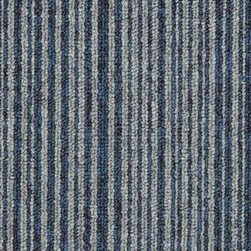 SALE!! - Tapijttegel Boss lines Bouclé Grijsblauw, Ophalen of Verzenden, Nieuw