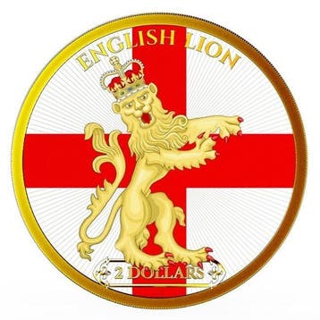 1 Troy Ounce - Zilver .999 - 2024 1 oz Niue English Lion