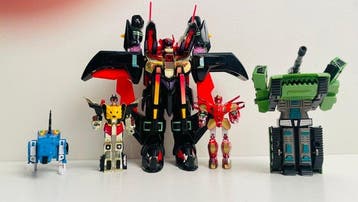 Takara, Flying Dragon, Tek Toys, Transforming Robots Chrome