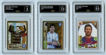 Panini - Lot of 3 - 2016 & 2017 - Fifa 365 - Argentina, FC, Nieuw