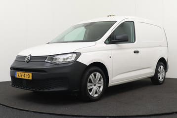 Volkswagen Caddy Cargo 2.0 TDI Comfort, Stof, Gebruikt, Volkswagen, Wit