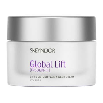 Skeyndor  Global Lift  Lift Contour Cream  Droge Huid  50 ml, Verzenden, Nieuw