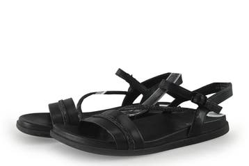 Graceland Sandalen in maat 40 Zwart, Verzenden, Zwart, Sandalen of Muiltjes, Zo goed als nieuw