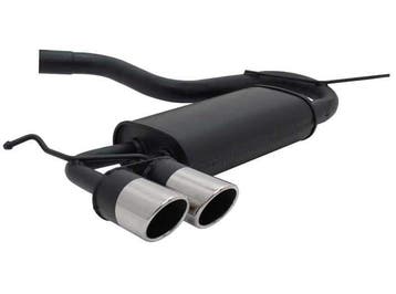 Uitlaat Audi A3 8P, Vw Golf 5, Golf 6, Scirocco 2x76mm SR, Verzenden, Nieuw