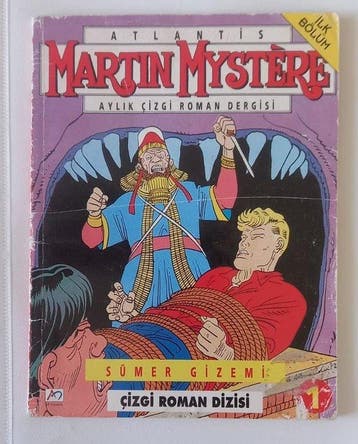 Martin Mystère - 1 & 2 - Turkish edition - 2 Comic - Eerste, Nieuw