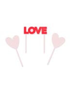 HEMA Herbruikbaar taarttopper love, Verzenden, Nieuw