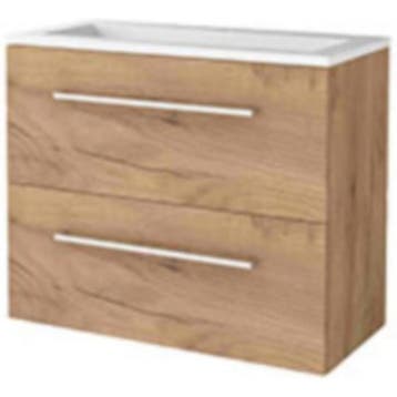 Basic-Line Start 39 Badkamermeubelset - Ondiep - 80 x 39 cm, Ophalen of Verzenden, Nieuw