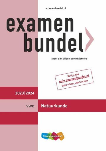 Examenbundel vwo Natuurkunde 20232024 9789006648454, Verzenden, Zo goed als nieuw