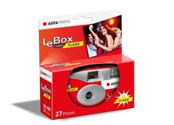 AgfaPhoto LeBox Flash 27 fotos (Analoge Cameras), Ophalen of Verzenden, Nieuw