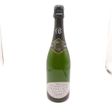 1981 Bouzy, Grand Cru - Champagne Brut - 1 Fles (0,75 liter), Nieuw