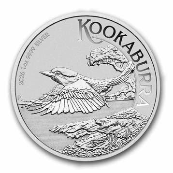 Kookaburra 1 oz 2026 (500.000 oplage), Verzenden, Losse munt, Zilver