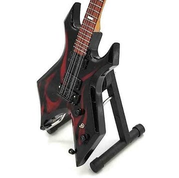 Miniatuur replica BC Rich Wartribe gitaar Kerry King  Slayer, Ophalen of Verzenden, Nieuw, Pop, Beeldje of Miniatuur