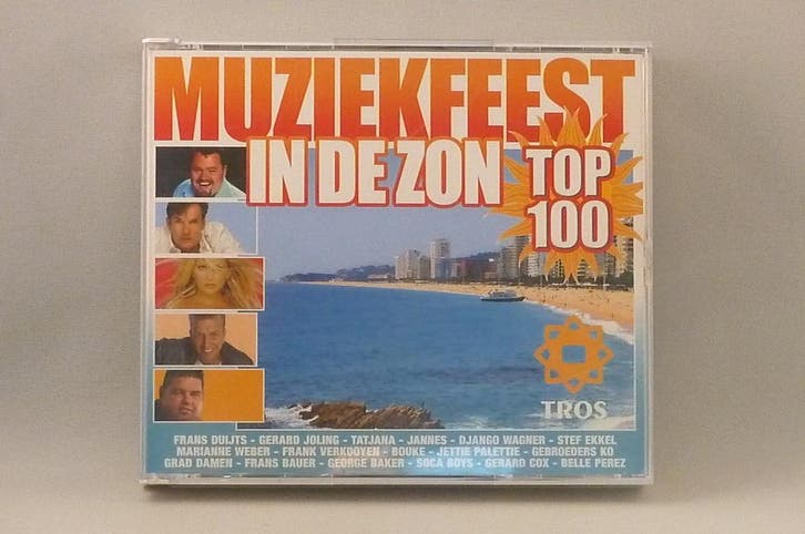 Muziekfeest in de zon Top 100 (4 CD), Cd's en Dvd's, Cd's | Verzamelalbums, Zo goed als nieuw, Ophalen of Verzenden