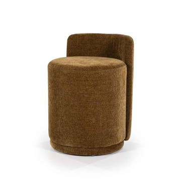Hocker Marque - Mosterd - 240197 - hockers, Nieuw, Stof
